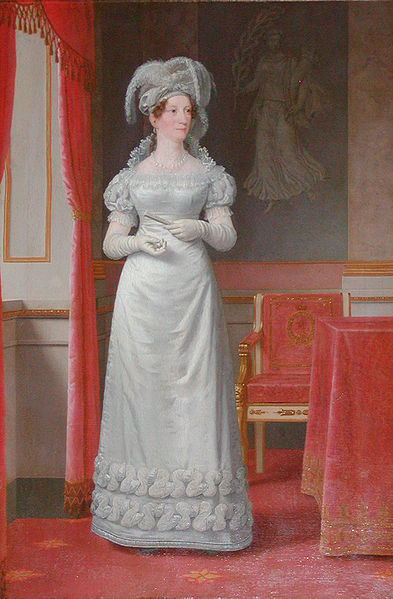 Christoffer Wilhelm Eckersberg Portrait of Marie Sophie of Hesse Kassel